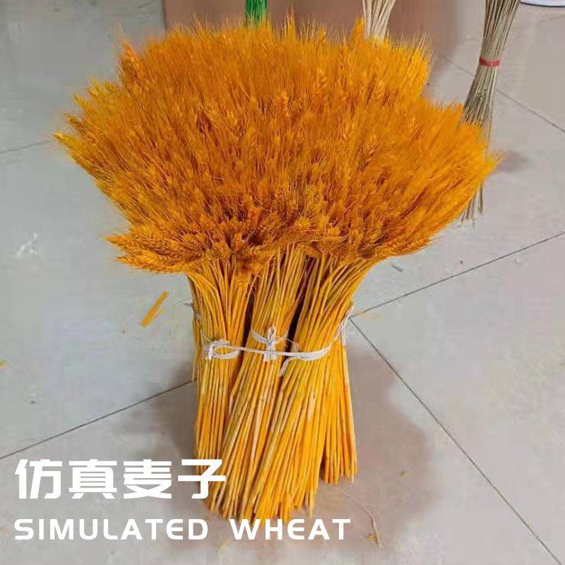 麦穗摆件大麦花束拍摄麦子花篮干花装饰开业礼品客厅田园道具插花
