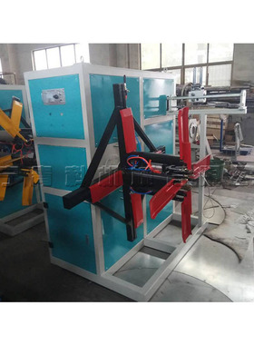 铝塑复合管材收卷机 PE管双盘绕管机 16-32型单盘塑料管绕盘机