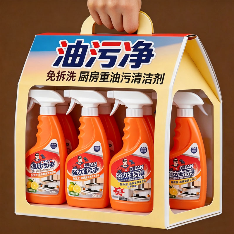 油污净厨房重油家用抽油烟机多功能泡沫清洁剂强力免洗去油去污净