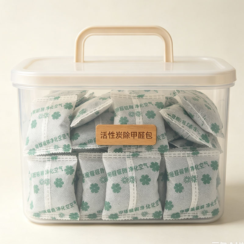 活性炭包除甲醛新房装修家用除味新车去味竹炭包室内吸甲醛竹碳