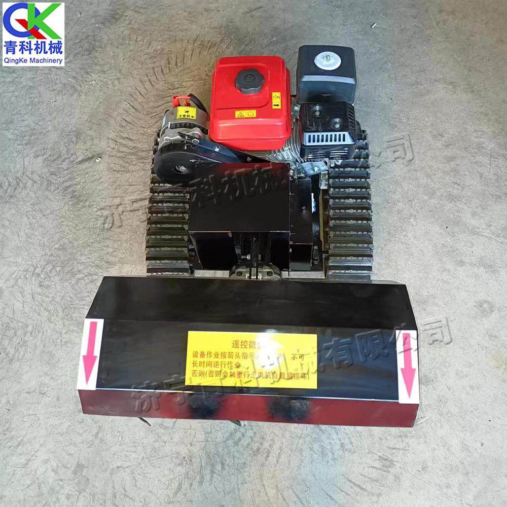 小型履带式松土机农用果园菜地管理机蔬菜大棚遥控式机