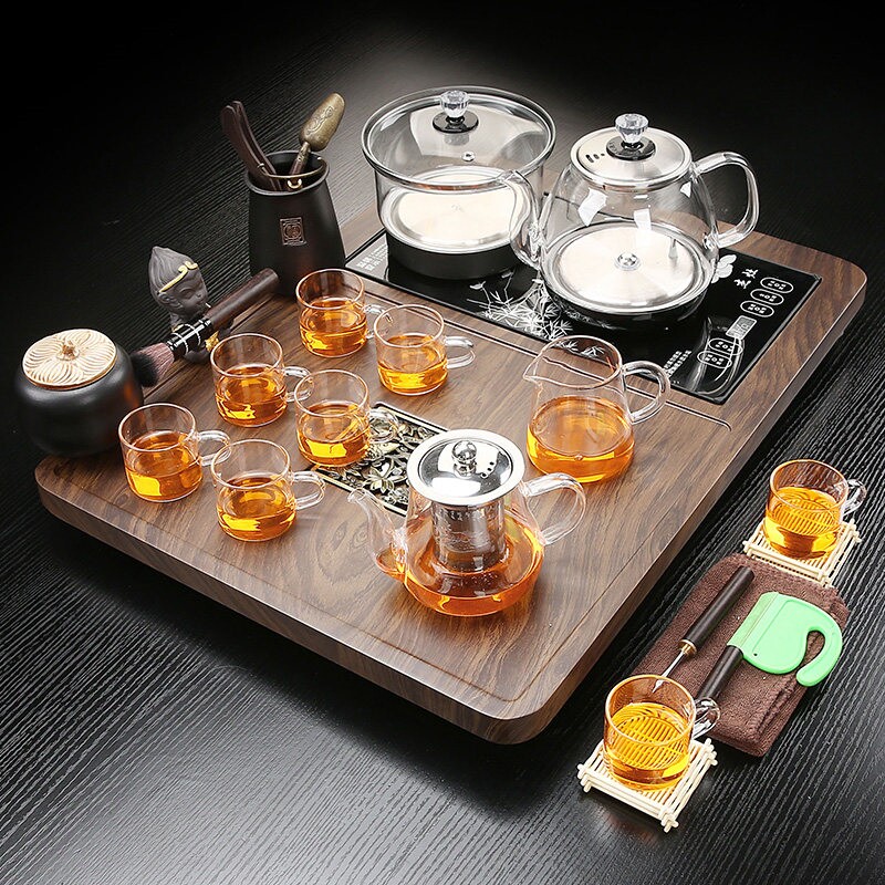家用客厅小号茶盘全自动紫砂茶具