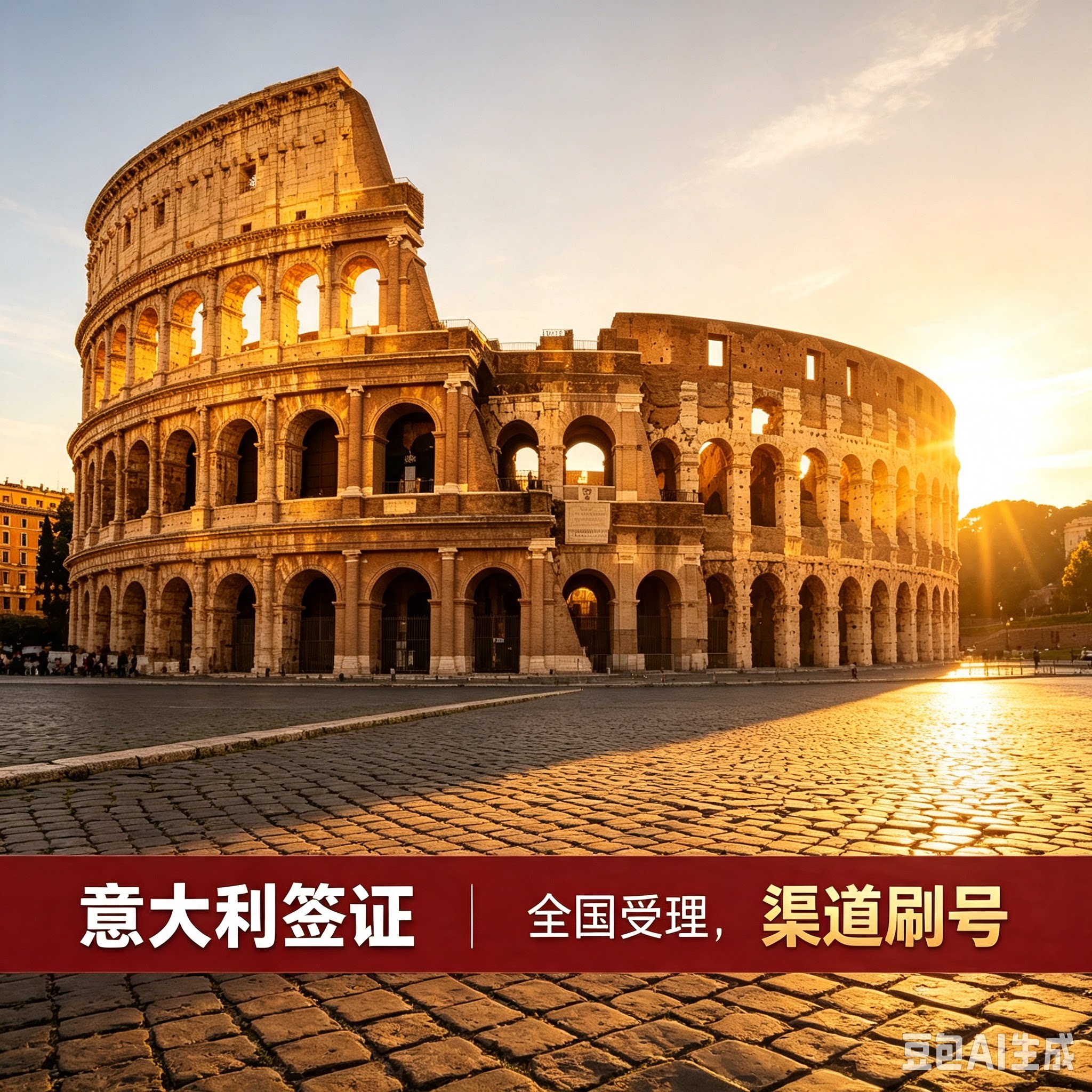 意大利·旅游签证·广州送签·全国受理意大利旅游签证申根签证意大利探亲访友签证商务签证加急预约