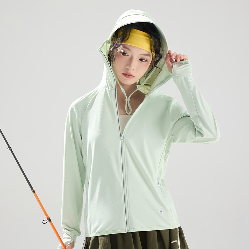 冰丝防晒衣女夏防晒服户外UPF50+防紫外线外套男定制团购印字logo