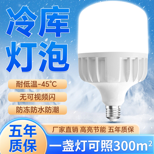 超亮led冷库专用灯泡低温冰冻库防水防爆灯家用卫生间照明节能灯