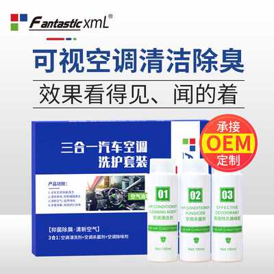 FantasticXml汽车空调清洗剂可视清洗杀菌除臭空气净化养护套装