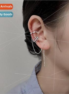 Spiral pattern earwire ear clips onepcs female ins multi-lay