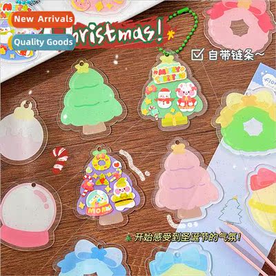Creative Christmas goo plate shaped colorful DIY goo plate D