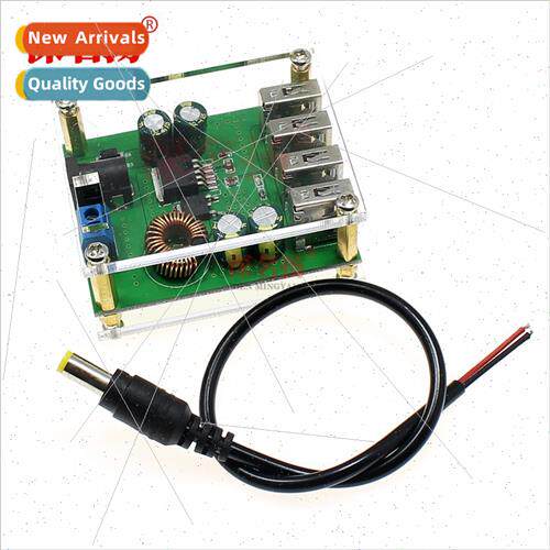 DCDC buck module 4USB output 9V12V24v36V to 5V 5A car voltag