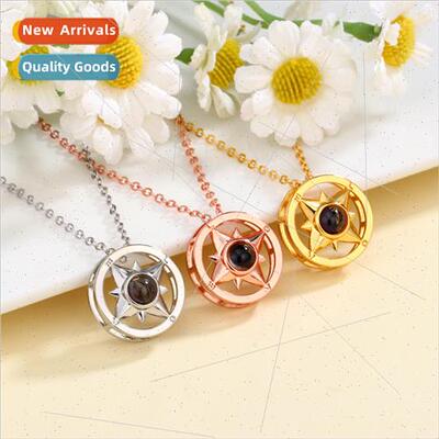 Europe Projection 100 Languages I Love You Necklace Fashion