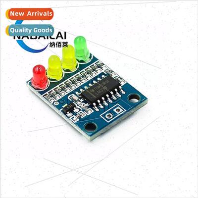 12V Battery 4-segment Power Indicator Module On-board 4-dig