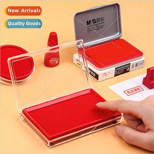 Quick-drying ink pad red ink cartridge square large round sm