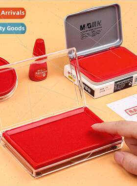 Quick-drying ink pad red ink cartridge square large round sm