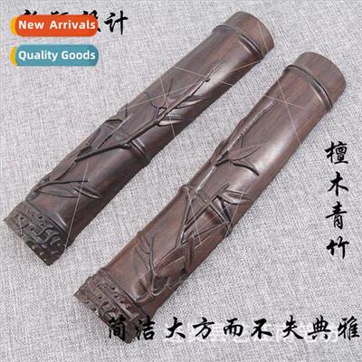 Red wood carving handicraft ebony zan green bamboo purple ba