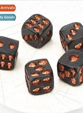 Black Skull Dice Game Novelty Casual Toys Creative Festival