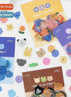 Emotion Monster Glossy PET Sticker Pack Handbook DIY Decorat