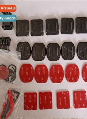 33pcs set适用Gopro Mountain Dog DJI Flat Arc Mount Screw Wre