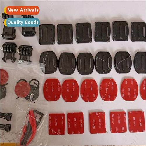 33pcs set适用Gopro Mountain Dog DJI Flat Arc Mount Screw Wre