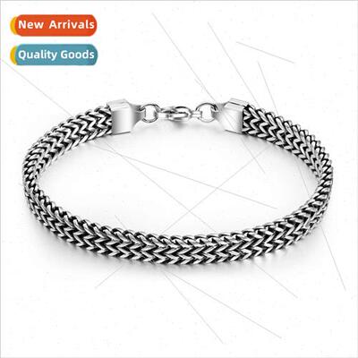 Europe retro jewelry Tanium steel men bracelet Hundreds ndy