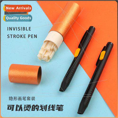 New ne Marker Crayon Invisible Pen Set Removable Safe Materi