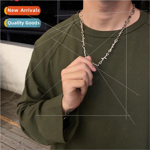 che ins mangosteen thorn necklace minimalist hip hop bracele