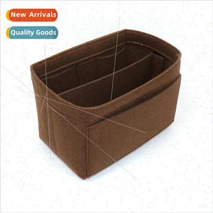 Felt Cosmetic Bag Removable Cosmetic Organizer Large Capacy