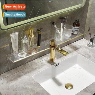 Acrylic hwash sink no punch shelf bathroom bathroom mirror w
