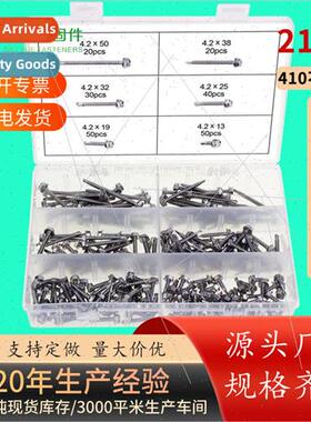 410210pcs M4.2 hexagon washer drilling tapping screws combin
