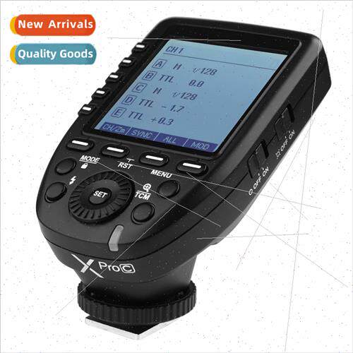 xpro cue flash transmter off-camera triggers on-camera top l