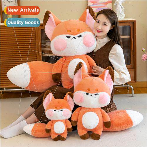 Cute ltle fox plush toy doll to send girlfriends birthday gi