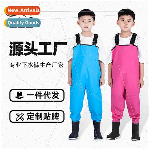 Children fish pants waterprowater play clothing rain pants r
