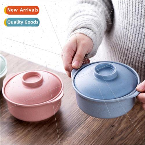 Creative Wheat Straw Noodle Bowl wh d Student Soup Bowl Tabl
