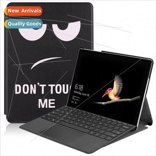 适用surface go4 leather case can put keyboard leather case s