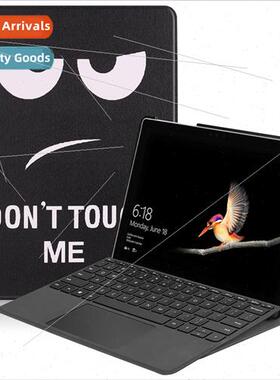 适用surface go4 leather case can put keyboard leather case s