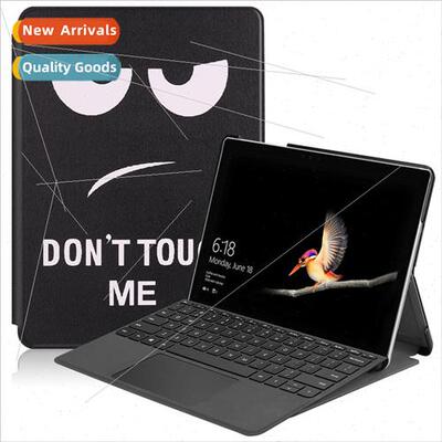 适用surface go4 leather case can put keyboard leather case s