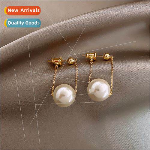mple fashion wild earrings small pearl earrings earrings 202