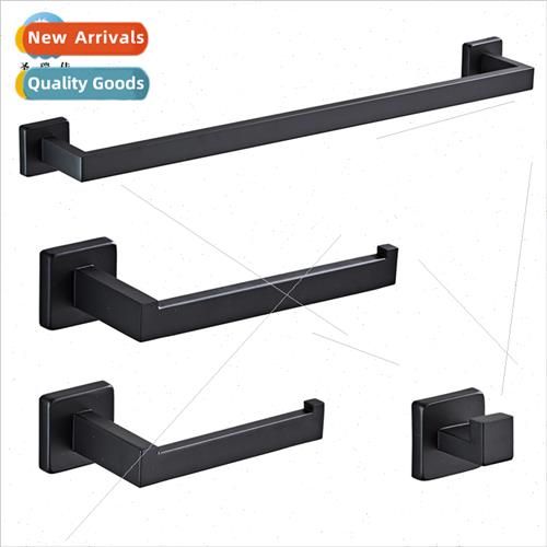 Bathroom 304 Towel Rack Set Black Bathroom Pendant Bathroom