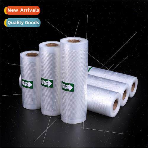 ngle-sided textured vacuum food bags thickened thick diamond
