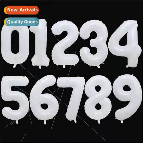 New 40 inch whe number balloons Wedding wedding wedding room