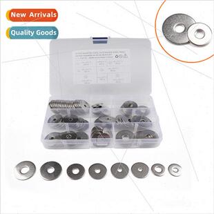 90pcs boxed-304 metal washers 8 sizes fastening flat washers