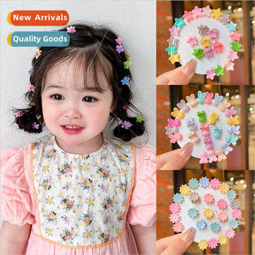 Cute super cute pentagram children bangs side hair clips sma