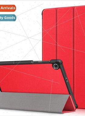 适用Lenovo M10 2nd Gen Tablet Case X306X Caster Tri-fold Lea