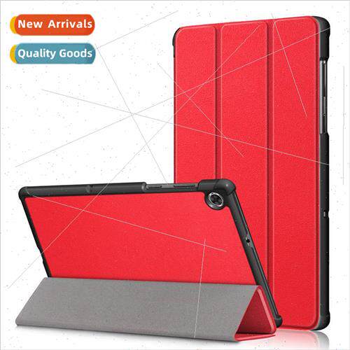 适用Lenovo M10 2nd Gen Tablet Case X306X Caster Tri-fold Lea