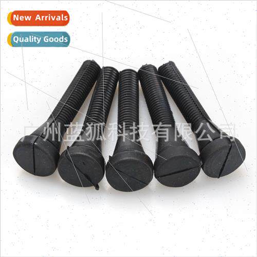 Rubber Stick Black 96PCS Bag Length 6.5cm Notch 1.2cm Chicke