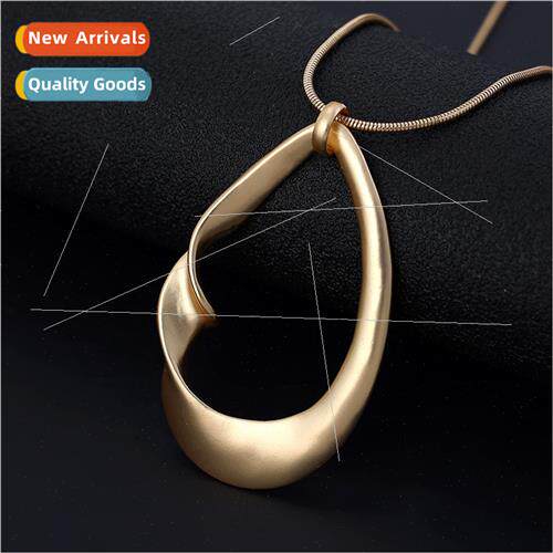 Pendant ladies alloy water drop long female retro simple