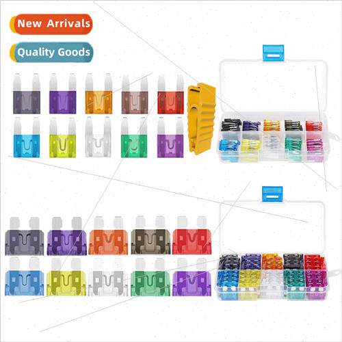 220pcs Boxed Medium Small Auto FuseCar Fuse Insert Fuse 2-35