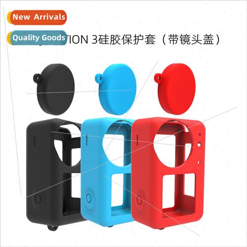 适用DJI ACTION4 action3 sports camera silicone cover case le
