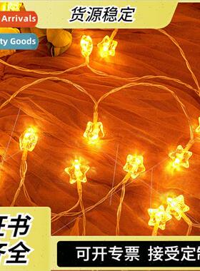 Bubble pentagram lights led string lights christmas star dec