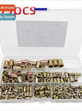 165pcs box color steel rivet nut M3 4 5 6 8 combination colo