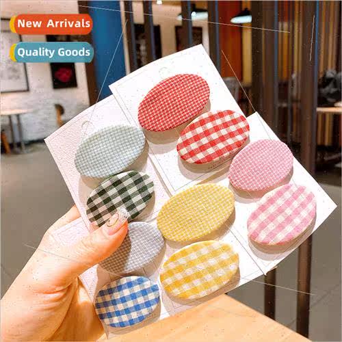Children cloth clip hairpin side bangs broken hair BB clip K